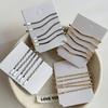Pasador de Metal Estilo Coreano Sencillo para Niñas Pin de un Carácter Pin para Flequillo Lateral Ondulado Accesorios para el Cabello Pin para Mechones Sueltos para Mujeres