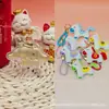 Colgante de oro puro 999 de Hello Kitty, cordón de la serie de peluches de pony Sanrio, regalo promocional de tienda de oro