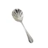 Colher Concha Martelada em Aço Inoxidável, Colher Pública de Luxo Leve, Colher Grande para Sopa de Restaurante, Colher de Servir Self-Service de Hotel, Colher de Servir