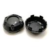 Adequado para Calotas Centrais de Cubo de Roda de 68mm, Calotas de Roda de Carro Modificado, Calotas de Roda de Aço, Calotas de Pneu Prata e Pretas de 63mm