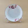 Suministro de Fuente Plato de Fruta Chino Moderno Plato de Cerámica para Pastel y Postre Plato de Vajilla para el Hogar Plato de Fruta Plato para Desayuno
