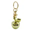 Accesorios pequeños de bricolaje transfronterizos, colgante de llavero de manzana galvanizado, colgante exquisito para mujer, llavero colgante pequeño al por mayor
