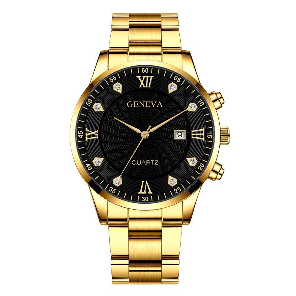 金色钢带金壳黑面金针