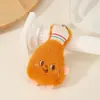 Pingente de Comida de Hambúrguer e Batatas Fritas Acessórios DIY Brinquedos de Pelúcia Mochila Decorações de Roupas Bonecos de Desenho