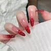 TikTok Explosions Wear Armor Advanced Outono e Inverno Flash Diamante Borboleta Manicure Artesanal Peças de Unhas Spice Girl Peças de Unhas Vestíveis