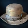 Sombrero de fieltro de cordero desgastado de venta caliente transfronteriza