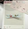 Fofo de Primavera em Forma de X Fresco e Doce Joias DIY Xadrez Gato Kt Joias Acessórios de Cabelo Doces Clipes para Franja Desenho Animado Novo Estilo