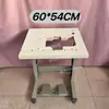Máquina de Coser Industrial Overlock Máquina de Puntada de Cobertura Tablero de Marco Engrosado / Mesa Pequeña Mesa Mini Personalizado