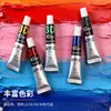 Set de Pintura Acrílica Risa 36 Colores 5ml/12ml Que No Se Desvanece Pintura de Graffiti para Niños Pintura Texturizada Mezcla de Colores