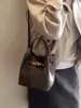 Bolso Cubo Transfronterizo para Mujer, Bolso Cruzado, Bolso de Mujer con Acabado de Alta Gama, Bolso de Hombro de Lujo Ligero, Bolso de Hombro Simple y Versátil para el Día a Día