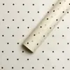 Papel Perlado de Lunares Hua Xi Papel de Envoltura de Flores Frescas Caja de Regalo Plegada Estilo Ins Papel de Envoltura de Flores para Floristería