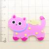 Gatito Cachorro Dibujo Animado Lindo Accesorios Acrílicos Parche para Funda de Teléfono Agujero para Pasador Material de Decoración para Zapatos