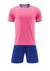 Lote directo de fábrica 2023 nuevo hengleda cuello en V combinación de colores traje de ropa de fútbol niños y niños estampado ropa de entrenamiento transpirable