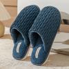 Pantuflas de Algodón Cixi para Mujer, Uso Doméstico de Primavera, Otoño e Invierno, Interior Antideslizante para el Hogar Cálidas Felpa Felpa Pareja Invierno Hombres