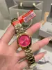 Reloj Vivian Nuevo Estilo Esfera Rosa Emperatriz Reloj para Mujer Reloj Azul Hielo Triturado Morado Fruta del Dragón Blanco Luz de Luna Reloj de Pulsera