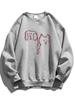 Sudadera gruesa de cuello redondo con estampado para mujer, delgada y holgada para primavera y otoño, estilo holgado y perezoso de talla grande, top para el cabello