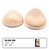 Almofadas Espessas para Sutiã Inserções Almofadas para Roupa de Banho Autoadesivas Pequeno Realçador de Seios Triângulo Lingerie Almofadas para Biquíni Adesivos Reversos para Peito