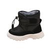 Botas de Nieve Calientes de Invierno para Niños Zapatos de Algodón Casuales Unisex Botas de Algodón con Forro de Felpa para Bebé con Velcro Suela Suave Botas para Niños Pequeños