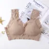 Sujetador strapless de encaje con copas, sujetador deportivo de espalda hermosa, camisola de verano para mujer, top tipo tank top sexy para yoga para mujer