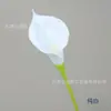 No. 5 Lirios de Calas de un Solo Tallo Arreglo Floral para el Hogar Estilo Chino Calla de Pu Flor Artificial Calla de Eva Decoración de Salón de Bodas Flor de Seda