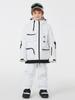 Traje de esquí para niños, traje de invierno para niños y niñas, impermeable, cálido y grueso, para snowboard, traje de esquí doble para niños
