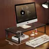 Suporte para Monitor de Computador de Mesa, Suporte para Monitor de Desktop para Estação de Trabalho, Suporte Organizador, Rack de Armazenamento para Tela de Laptop
