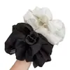 Pinza de Garra de Malla de Alambre Plateado de 13 cm, Pinza para el Pelo de Tiburón con Lazo de Princesa para un Peinado Voluminoso en la Parte Posterior de la Cabeza