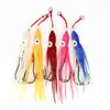 12cm/8.4g pesca en mar Yanyue anzuelo de placa de hierro Luya cebo artificial pulpo luminoso cebo blando tentáculos de calamar accesorios cebo de imitación
