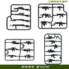 Compatible con Bloques de Construcción de Juguete con Accesorios de Armas y Equipo para Comer Pollo Militar de Lego Equipo de Dron de Fuerzas Especiales