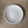 Múltiples Estilos de Platos de 6.25 pulgadas, Platos Cerámicos Minimalistas Blancos Puros con Relieve Estilo Francés, Platos de Porcelana Ósea, Platos para Pasteles, Platos de Postre