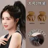 Herramienta para Fijar Cola de Caballo Alta Pinza para el Cabello de Calabaza de Moda Pasador Pequeño para Mujeres