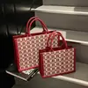 Bolso Tote Grande de Capacidad para Mujer, Bolso de Hombro Versátil de Moda Casual, Bolso de Novia, Bolso de Mano Sencillo Estilo Chino Nuevo