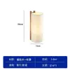 Luminária de parede estilo wabi-sabi, iluminação designer retrô japonesa para hotéis, pousadas, salas de estar, corredores, passagens e iluminação de parede para ambiente de cabeceira do quarto