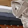 Deslocamento Urbano! Camisa Polo de Negócios 7A Resfriamento Gelado Antibacteriana Sem Costura Secagem Rápida, Respirável Masculina de Verão Manga Curta com Gola
