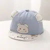 Chapéus de Bebê para Meninos e Meninas, Bonés de Baseball Fofos com Aba Macia de Urso para Bebês e Crianças Pequenas, Adequados para Passeios na Primavera e Outono, Proteção Solar, Adoráveis