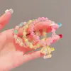 Pulseiras Infantis de Desenho Animado, Acessórios para Meninas, Joias com Contas, Acessórios Versáteis de Viagem para Meninas, Presentes para o Dia das Crianças