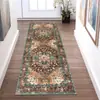 Alfombrilla de Entrada Estilo Étnico Estilo Retro de Alta Venta Transfronteriza Amazon Temu, Alfombra de Pasillo Resistente a Manchas y al Desgaste