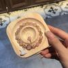 Pulsera de Cuentas Hecha a Mano de Cristal Explosión Sanrio para Mujer Venta al por Mayor Pulsera de Estudiante de Dibujos Animados de Cinnamon Dog para Mejores Amigas y Parejas