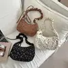Estilo Coreano Cordón Plisado Nube 2025 Otoño Literario Nueva Tendencia Simple Elegante Gran Capacidad Portátil Pequeña Bolsa Cuadrada