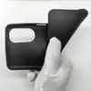Capa de celular de TPU preta fosca completa para Motorola Motorola Moto G62