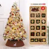 Novo Traje de Árvore de Natal DIY Layout de Cena de Natal Casa Grande Decoração de Árvore de Natal de Luxo Enfeites