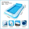 Boia Dupla Inflável Transfronteiriça com Travesseiro, Tapete Flutuante de PVC para Adultos, Boia com Encosto, Boia para Brincar na Água, Boia Cadeira de Sol para Piscina