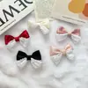 Dulces y Simples Accesorios de Encaje con Letras Plisados y Lazos Pasador Sombrero Bolsas Calcetines Ropa