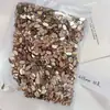 Arte de Unha Champagne Flat Joias de Diamante Pacote Completo Versátil Mini Gota D'água Borboleta Lua Formato Acessórios de Arte de Unha com Diamante Atacado