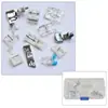 Conjunto de Calcadores Fanghua 505A 4 Peças 6 Peças 11 Peças 15 Peças Conjunto Doméstico Multifuncional Calcador para Máquina de Costura