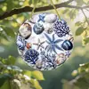 Nuevo producto transfronterizo de Amazon: decoración colgante acrílica estilo bohemio, disco acrílico colorido para decoración interior y exterior