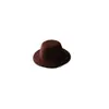 Muñeca bjd infantil diy sombrero de copa pequeño sombrero liso sombrero en blanco actuación pequeña sombrero diámetro 10cm altura 3c