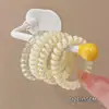 Goma para el Cabello de Espiral de Alambre para Mujer 2026 Nuevo Modelo Anillo para el Cabello con Acabado de Alta Gama, Banda para el Cabello para Cola de Caballo y Moño, No Daña el Cabello, Accesorio para el Cabello
