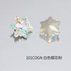 Dongzhou Cristal Copo de Nieve Fondo Puntiagudo Diamante Accesorios para Joyería DIY Diamante de Fondo Alto Diamante con Forma Especial Uña Artística Diamante Popular Fabricante Mayorista