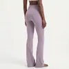 Pantalones de Yoga para Mujer, Pantalones Acampanados de Cintura Súper Alta, Pantalones de Fitness Levanta Glúteos, Leggings Deportivos Transpirables de Secado Rápido con Sensación de Piel Desnuda 30"